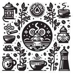 coffee icon vector