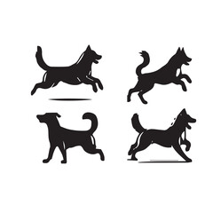 dog set silhouette ,dog set silhouette images ,dog set silhouette svg ,dog silhouette png