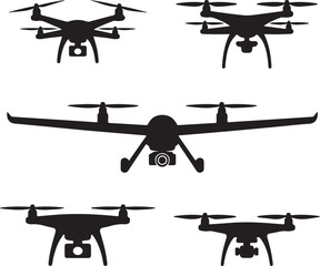 "Quadcopter Drone Silhouette Vector"

"Aerial Camera Drone Icon Design"

"Flying Tech Drone Clipart"

"Modern Drone in Flight Illustration"

"Futuristic Surveillance Drone Silhouette"