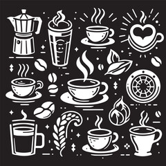 coffee icon vector