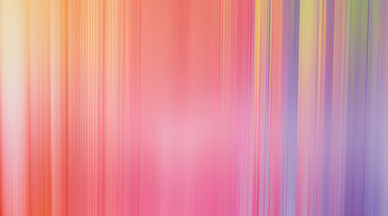 Obraz premium Colorful vertical light streaks over mountain landscape at sunrise