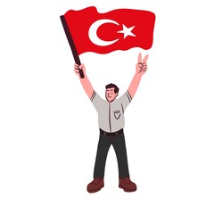 Turkish 15 July Commemoration Illustration