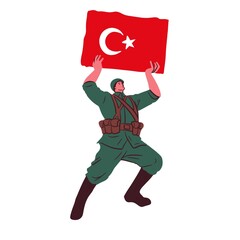 Turkish 15 July Commemoration Illustration