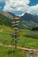 Piney Lake near Vail Colorado