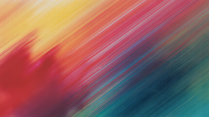 Obraz premium Diagonal colorful light streaks with a soft, dreamy gradient background