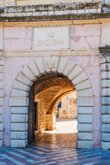 Entry gates to the od town of Kotor in Montenegro
