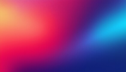 Fototapeta premium abstract gradient background vibrant colors pink blue purple red grainy modern wallpaper
