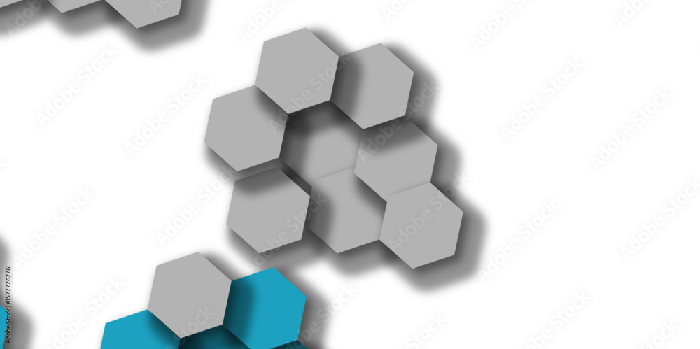 Poster background is a honeycomb of delicate shade pattern. integration technology with nature, sky. futuri