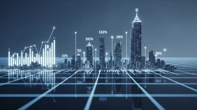 Urbanization Trends Animation in Global Cities