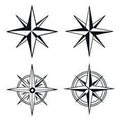 Fototapeta premium vector compass icon