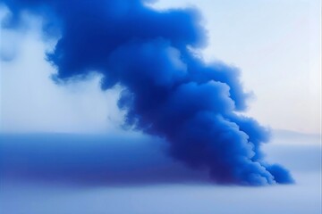 Obraz premium Deep Indigo Rise