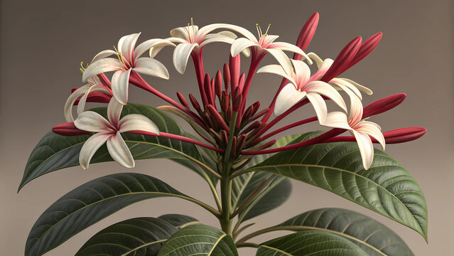 Explore the beauty of kopsia rosea flowers: a detailed look at this tropical plant and its stunning blooms