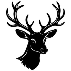 deer head vector