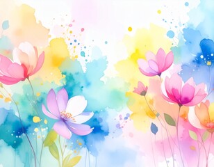 abstract floral background