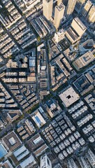 Urban Geometry from the Sky