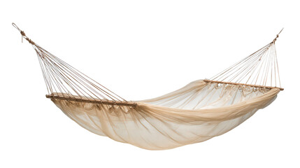 Mosquito net hammock background isolated on a Transparent background, PNG file.