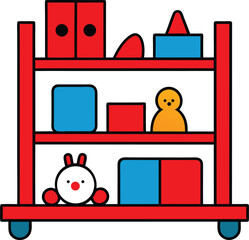 children s toy shelf