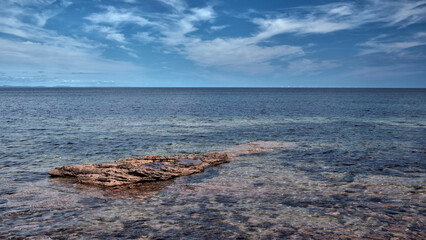 Burghead Bay, on the Moray Firth, Scotland