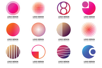 Modern Shapes Logo's , Tech Logo's , Unique Logo's.