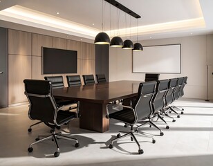 Contemporary Corporate Conference Room Interior Design