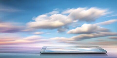 Pastel Cloud Data Sync on Tablet.