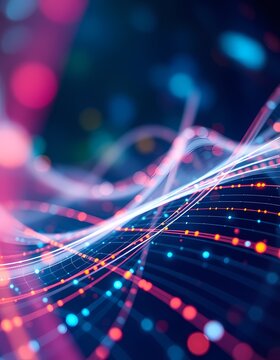  Abstract Digital Flow of Data and Connections