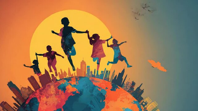people around the world animation