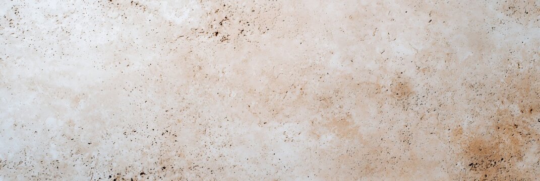 Light beige textured stone surface with natural speckles and subtle color variations, resembling travertine or limestone.