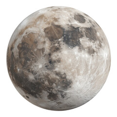 Highly detailed photograph of the moon's surface showing craters and lunar features in space