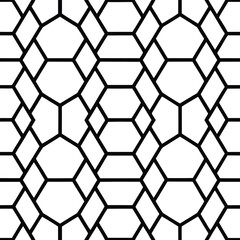Obraz premium seamless hexagon pattern
