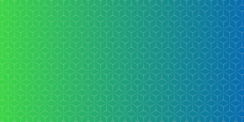 Abstract Geometric Cube Pattern Background
