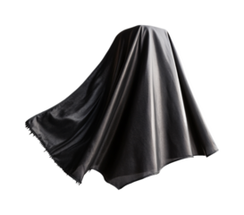 Barber Cape for Professional Haircuts and Grooming - Isolated on White Background