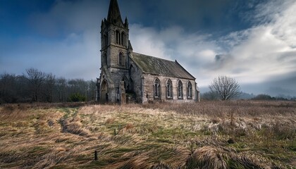 Fototapeta premium old abandoned church
