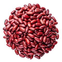 Kidney Bean Seeds Pile Transparent Background