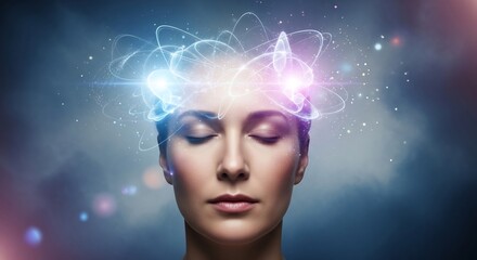 Mind Power Focus and Mental Clarity: A Woman's Thought Process of Cognitive Brilliance