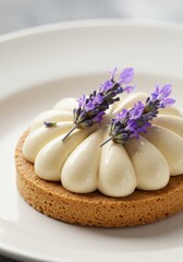 Lavender Cream Tart Elegant French Pastry Recipe