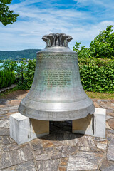 A look at the bell on the church in Maria Wörth