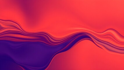 Vibrant abstract background with smooth flowing curves in orange, blue, and purple gradients. The fluid design creates a modern, futuristic, and visually soothing composition.