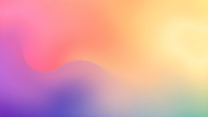 Vibrant abstract background with smooth flowing curves in orange, blue, and purple gradients. The fluid design creates a modern, futuristic, and visually soothing composition.