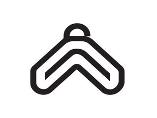 Obraz premium Stylish minimalist repeat icon vector line art clean look