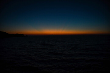 Obraz premium background sunset