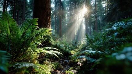 Enchanted Forest: Dance of Light and Shadow
