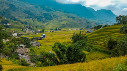 Fototapeta premium Rural Village in Sapa