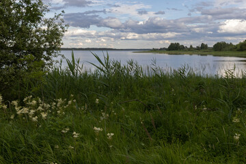 Toropets. Beautiful landscape with a view of Lake Solomennoye.