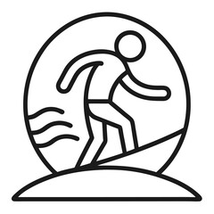 baseball player icon