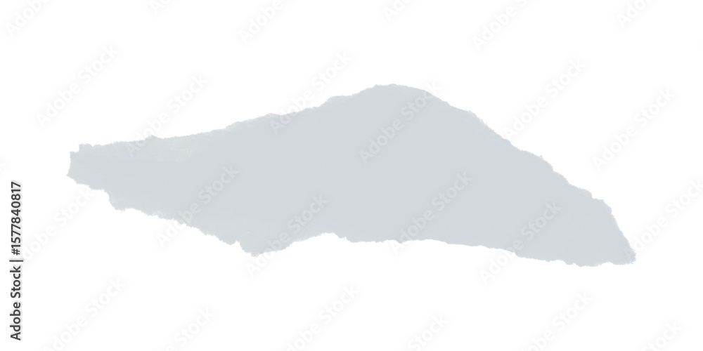 Poster a gray polygonal shape with a rough edge on a black background in a low resolution image