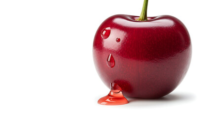 Juicy Red Cherry: Vibrant Fruit Photography