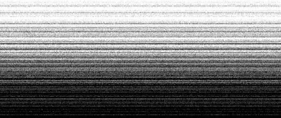 Black and white grunge texture background with noise and lines. Abstract vector illustration. Template for design. 