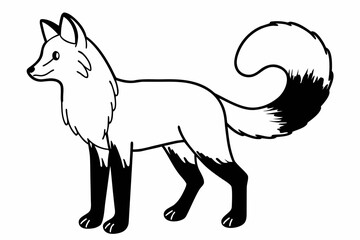 fox vector illustration