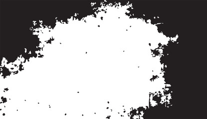 Grunge background. Black and white Grunge texture. Grunge overlay layer. Distressed grunge texture. Monochrome texture.